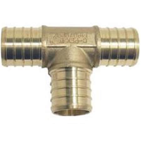 House Fitting Pex 1 Inch Tee Brass APXT11 HO431992